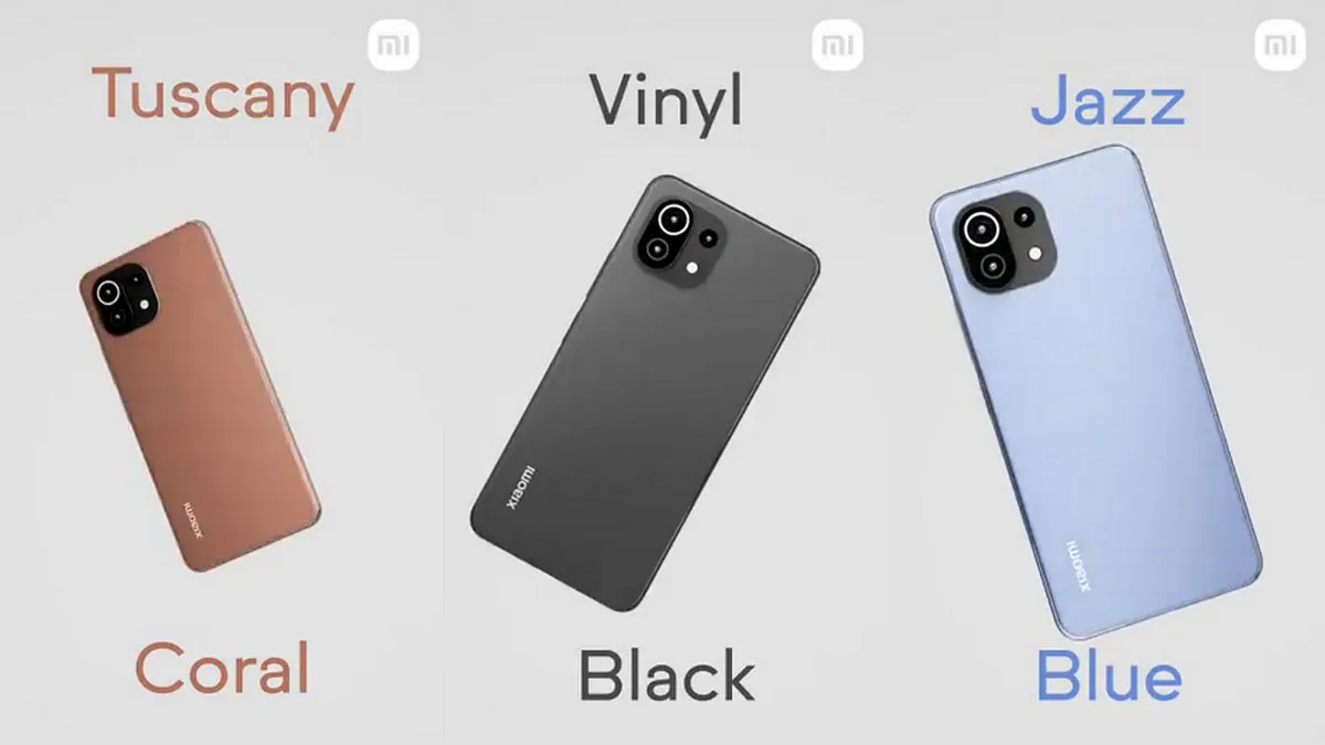 Xiaomi Teases Mi 11 Lite Colour Options Ahead of June 22 India Launch