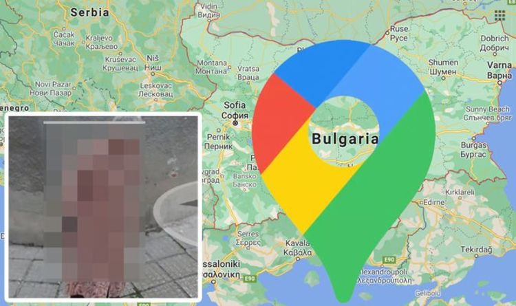 Google Maps Street View: 'Granny' wielding 'murder' weapon in photo leaves users 'scared'