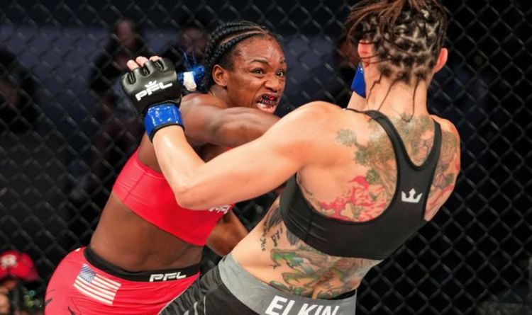 Claressa Shields put 'faith over fear' to claim come-from-behind win on MMA debut at PFL 4