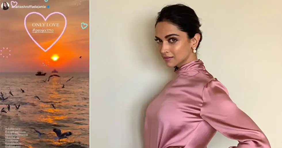 Deepika Padukone shares a story that hints at the title of her next film with Shakun Batra