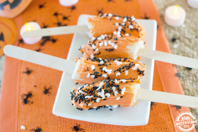 Make It! Halloween Banana Pops Treats | Kids Activities Blog