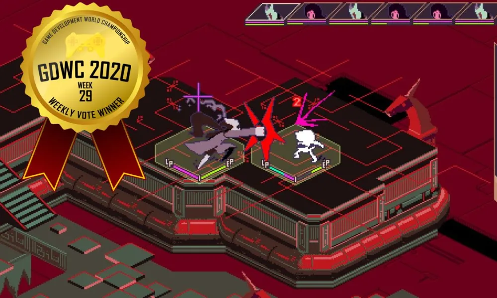 Keylocker Mastered the Pretty Pixely Games Weekly Vote at the Game Development World Championship!