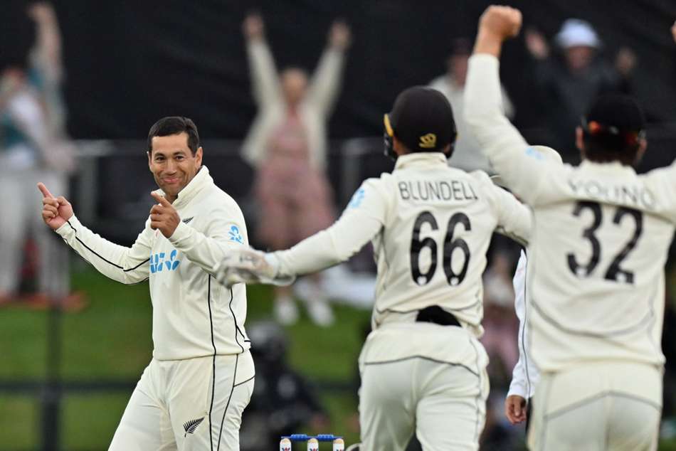 'A great way to finish' - New Zealand great Ross Taylor signs off Test career with match-winning wicket