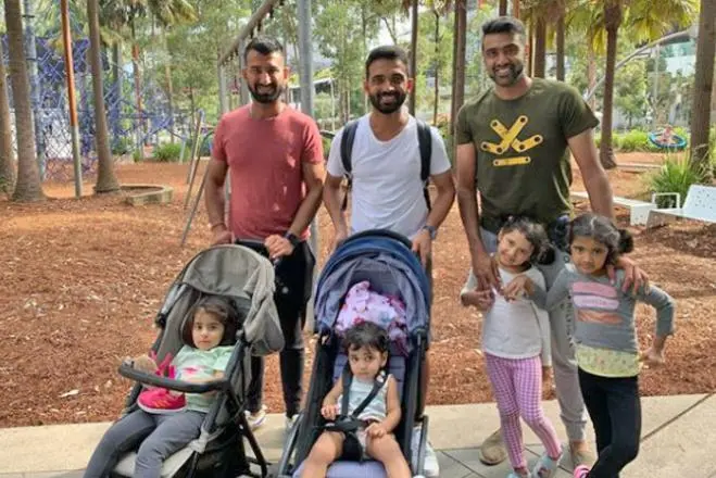 See photos: Ajinkya Rahane, Cheteshwar Pujara and R Ashwin enjoy 'Fathers Day Out' with babies in Sydney