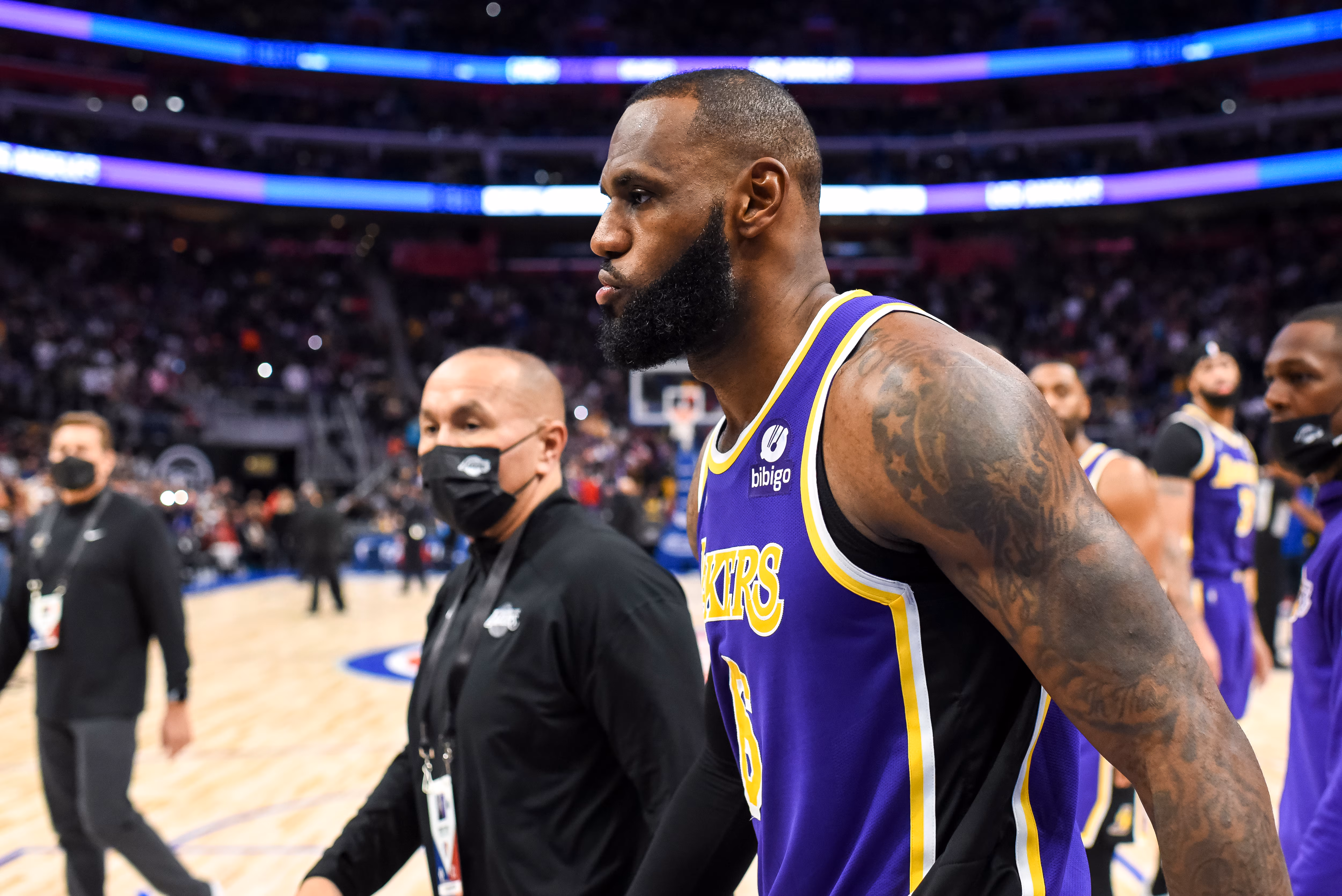 LeBron James on Striking Isaiah Stewart: 'I Didn't Think it Warranted a Suspension'