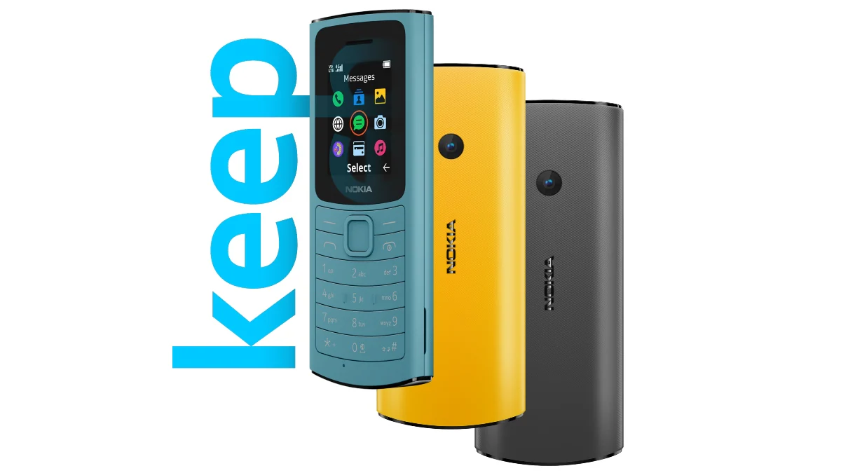 Nokia 110 4G, Nokia 105 4G Feature Phones With Wireless FM Radio Launched