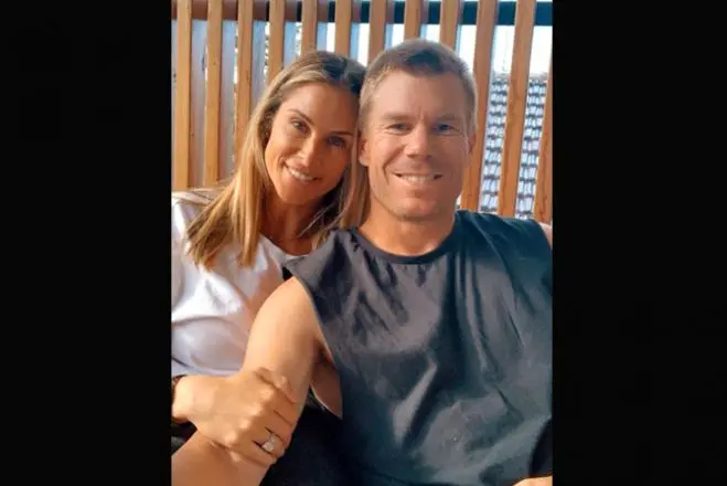 It wasn't me: Candice Warner's joke on David Warner's groin injury