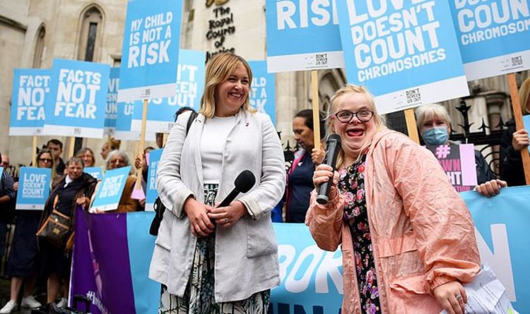 Down's Syndrome protester launch court fight over abortion law