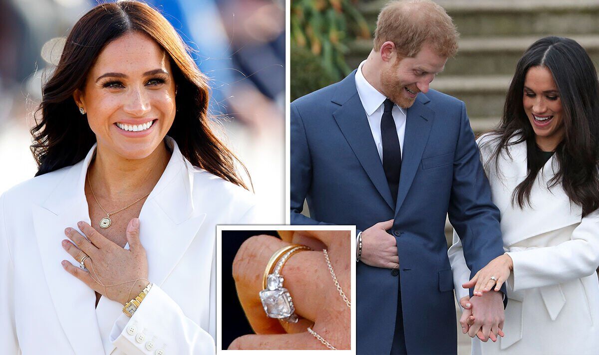 Meghan Markle upgraded engagement ring with extra diamonds for touch of 'modern glamour'