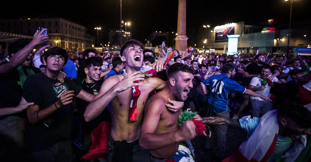 Italy Holds Its Breath as Its National Soccer Team Prepares to Face England
