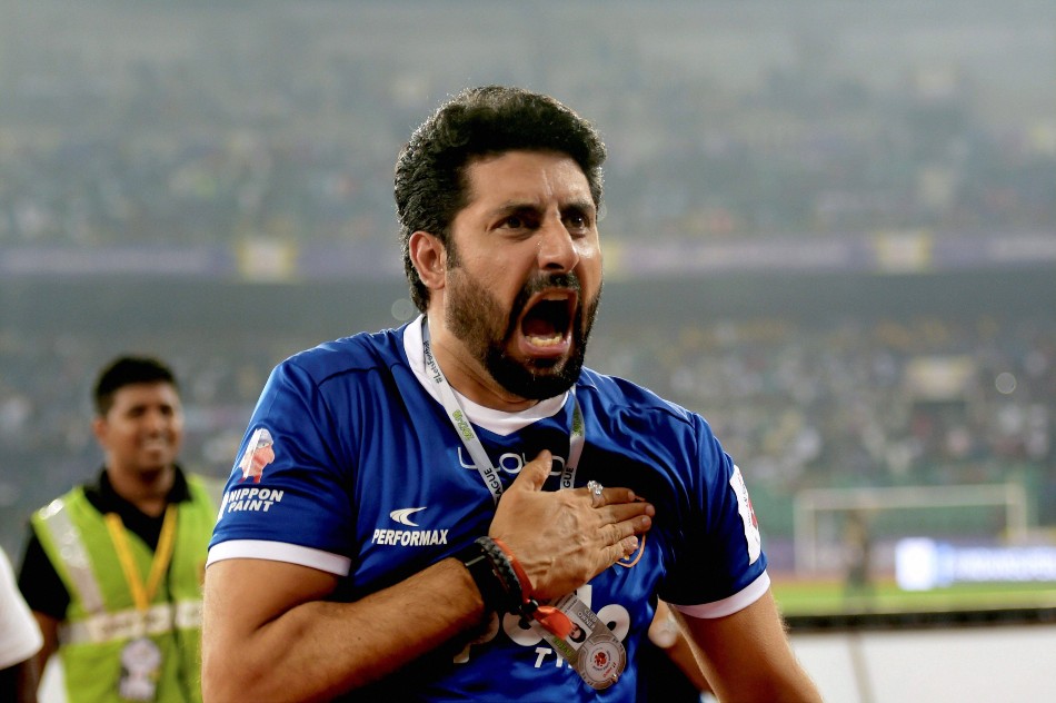 Chennaiyin FC co-owner Abhishek Bachchan backs ISL's decision of fielding seven Indian players