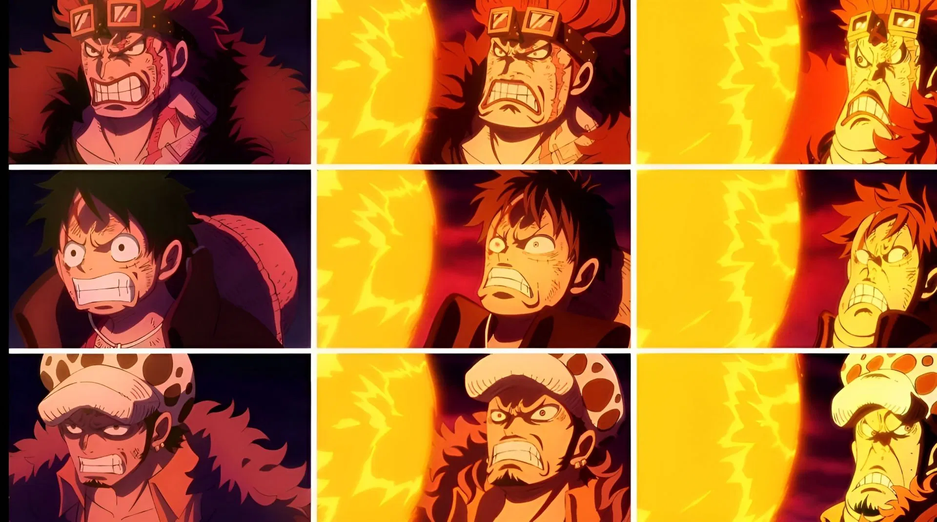 Twitter erupts after One Piece episode 1016 shows the monster captains going against Kaido