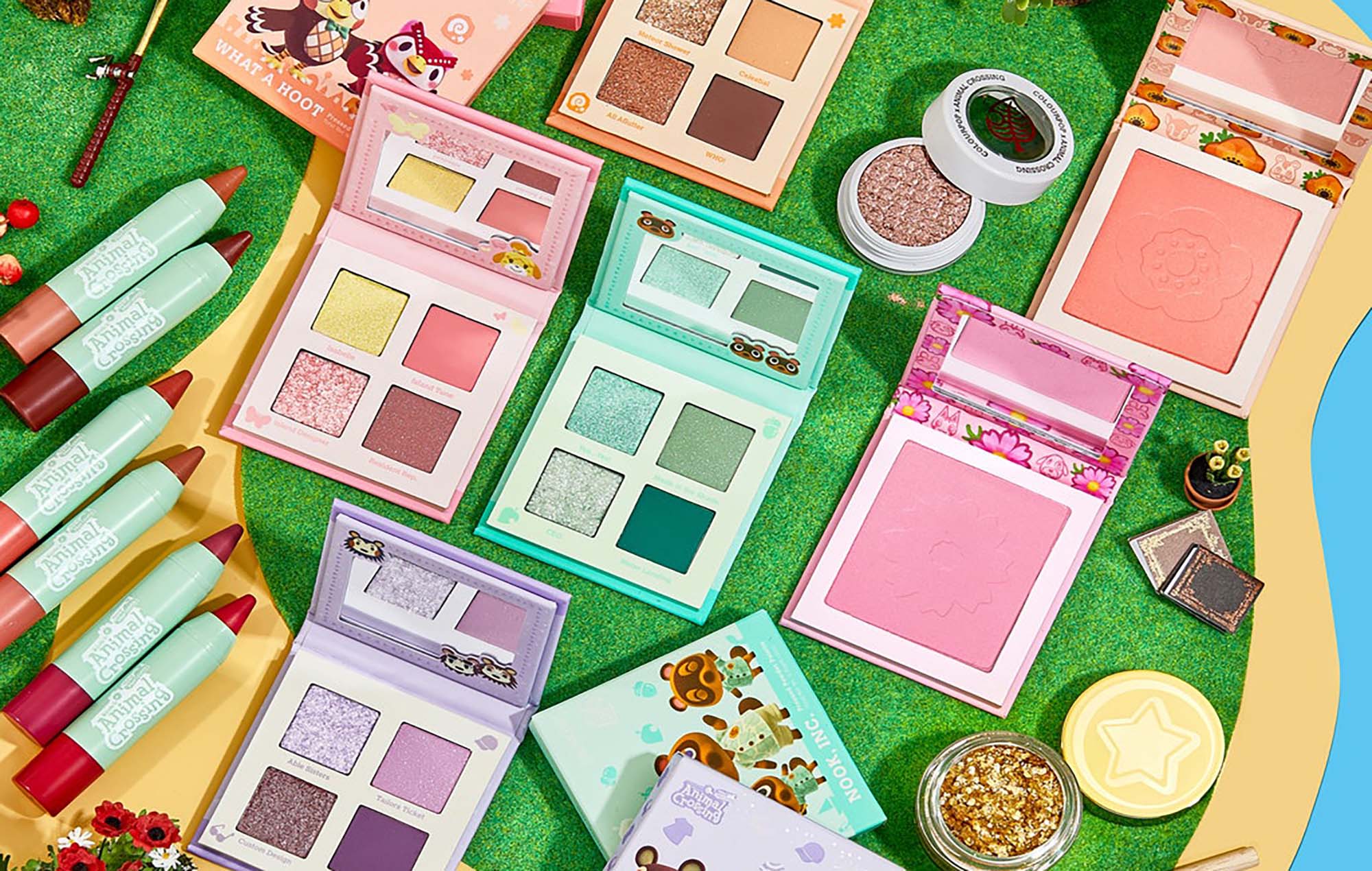 'Animal Crossing' x ColourPop collab makeup line announced