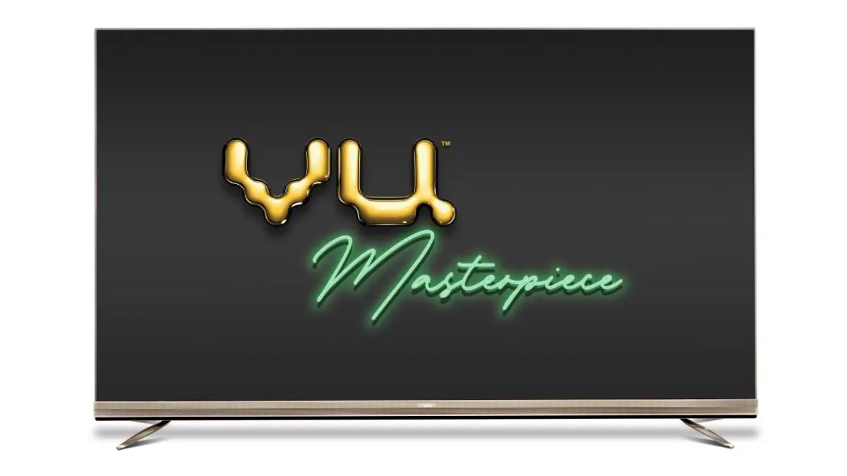 Vu Masterpiece TV With 85-Inch 4K HDR QLED Panel Launched in India