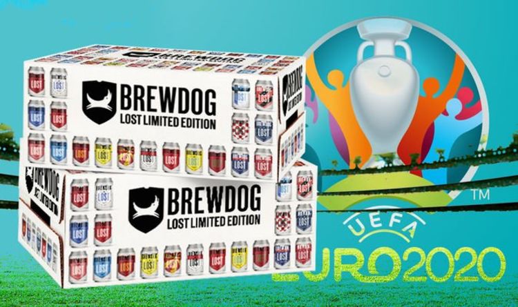 Brewdog's limited-edition Euro 2020 themed lager is on sale now