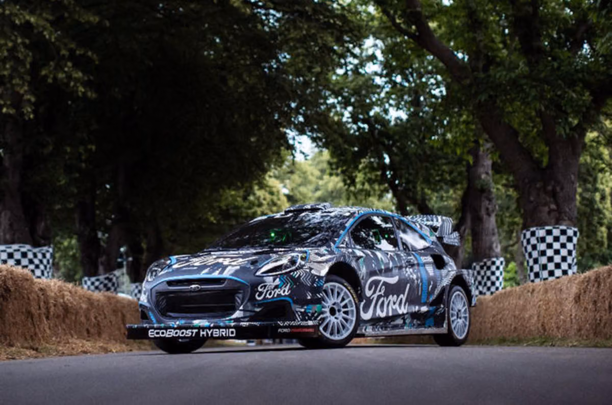 Ford Puma Rally1 hybrid revealed for 2022 WRC