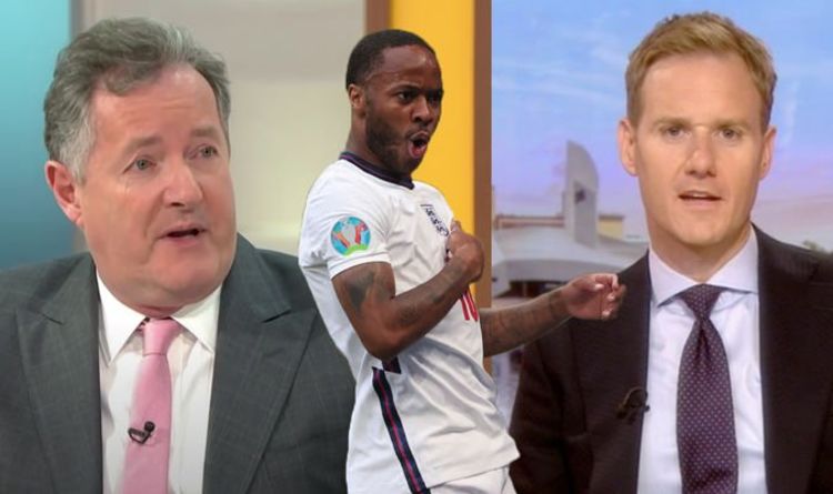 Piers Morgan takes swipe at rival BBC Breakfast as he brands England's second half 'dull'