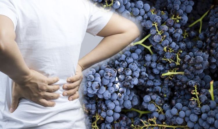 Back pain: Grapes contain an anti-inflammatory which helps to reduce pain