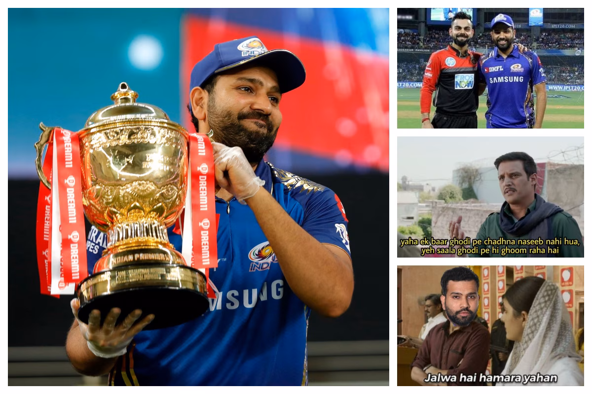 MI vs DC IPL 2020 Final: Virat Kohli Trolled After Rohit Sharma Claims Fifth IPL Title as Captain