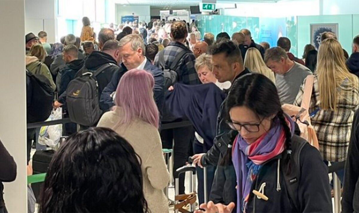 Traveller's fury as he misses flight over 70 minute queues at Birmingham Airport