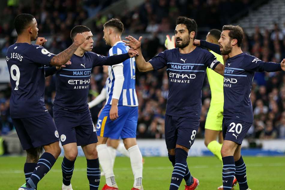 Brighton and Hove Albion 1-4 Manchester City: Two-goal Foden inspires Guardiola's side