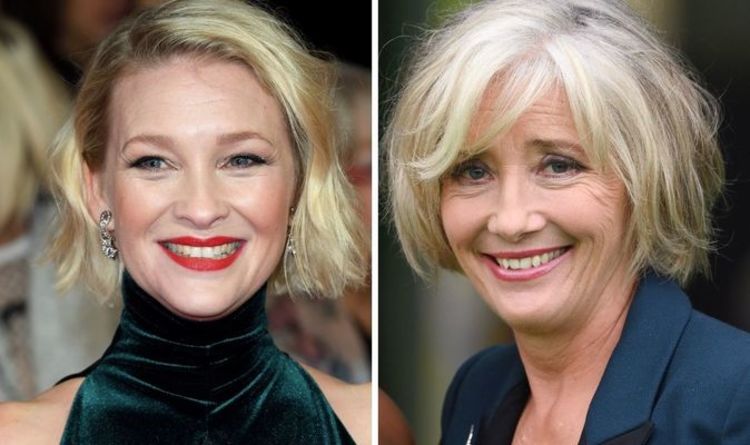 Joanna Page and Emma Thompson's awkward toilet meeting: 'I've only done a wee!'