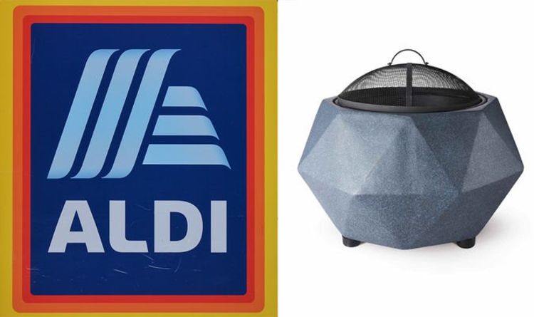 Aldi launches faux stone fire pit for under £60 – hurry to shop now