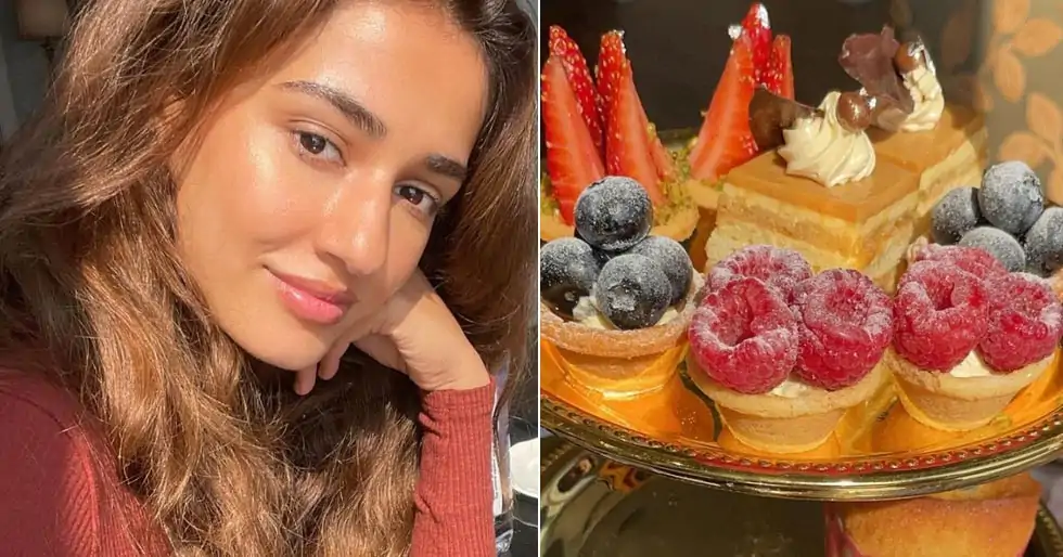Disha Patani starts her Tuesday by satisfying her sweet tooth