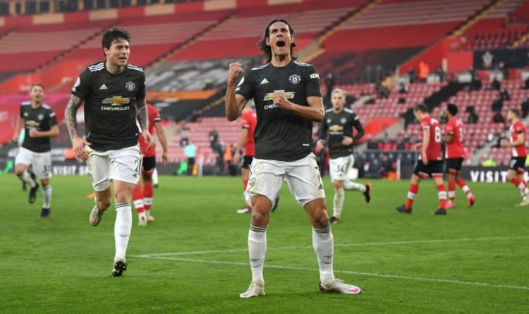 Man Utd player ratings vs Southampton: Cavani the hero but four stars struggle despite win