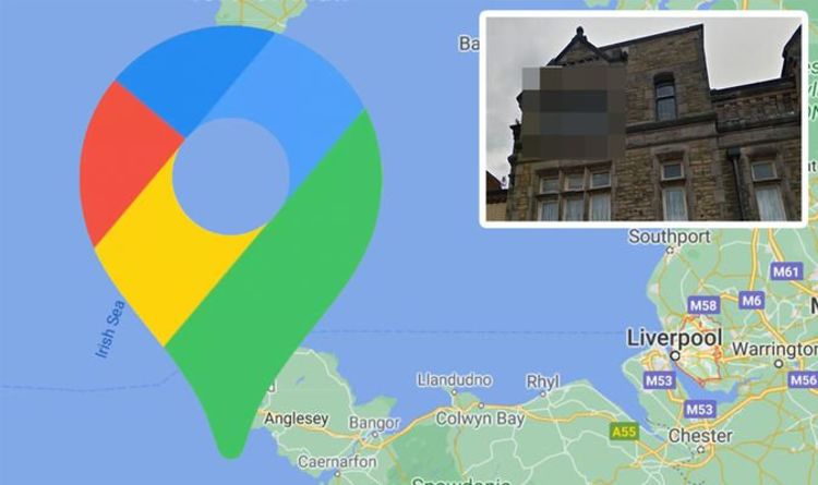 Google Maps Street View: Chilling figures spotted in window of 'haunted' Liverpool hotel