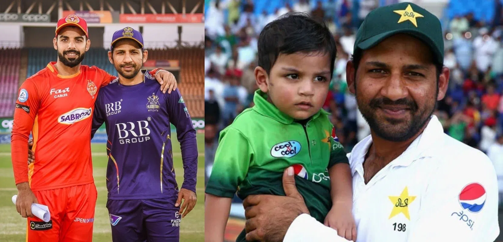 “Pakistan team mai meri jaga na le jaye” - Shadab Khan has a cute interaction with Sarfaraz Ahmed over latter’