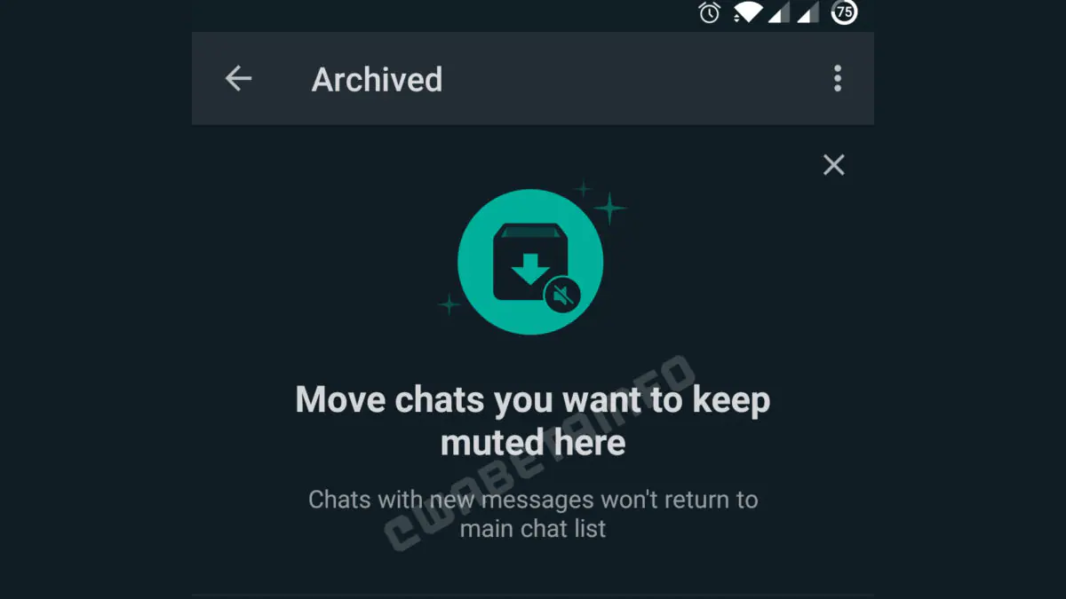 WhatsApp Actively Building Vacation Mode for Archived Chats, New Beta Suggests