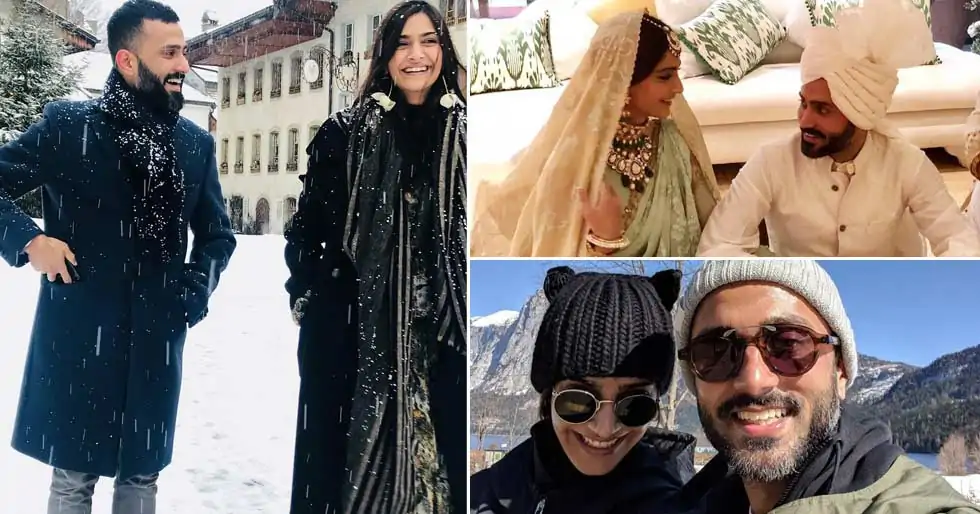 Sonam Kapoor Ahuja shares some awesome pictures with Anand Ahuja