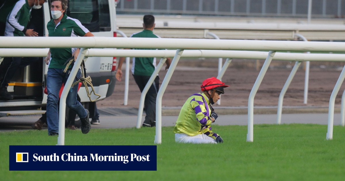 Badel dislocates shoulder in nasty fall on Sha Tin feature day