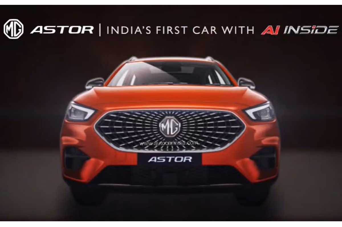MG Astor to get AI-enabled robot, Level 2 ADAS