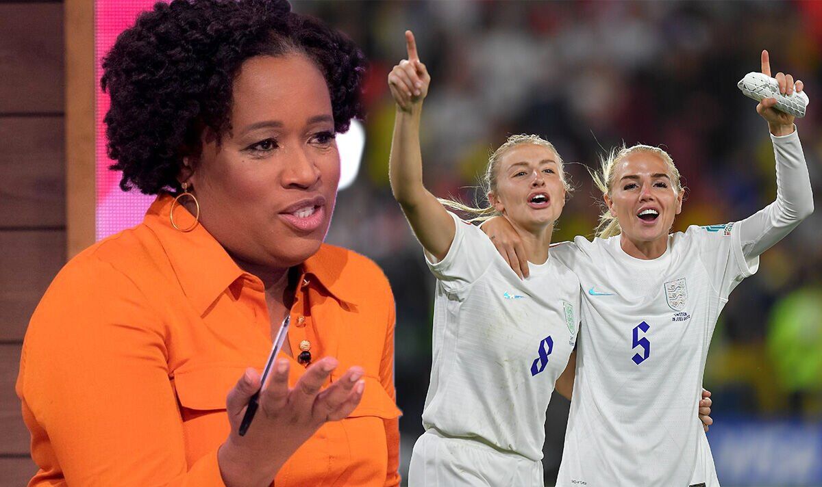 Charlene White fires back as ITV viewers blast her for diversity query over Lionesses' win