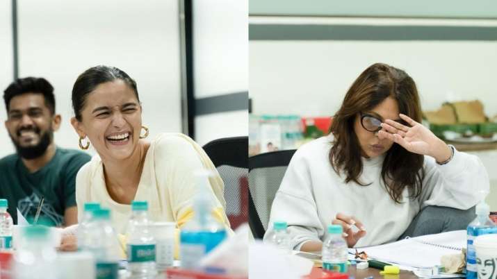 Sneak peek into Alia Bhatt, Shefali Shah's Darlings script reading sessions