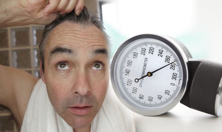 High blood pressure: Could your hair loss be an early warning sign of the condition?