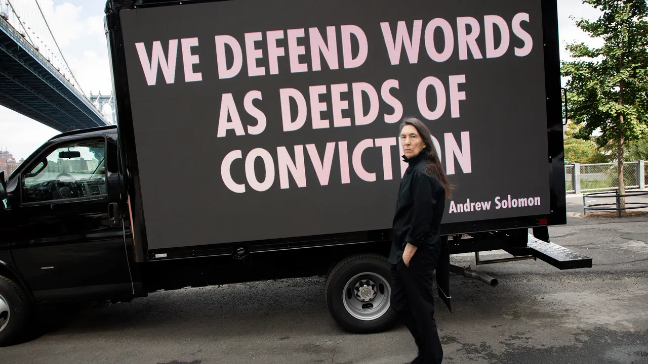 On the Street, in the Studio, and at Home with Artist Jenny Holzer