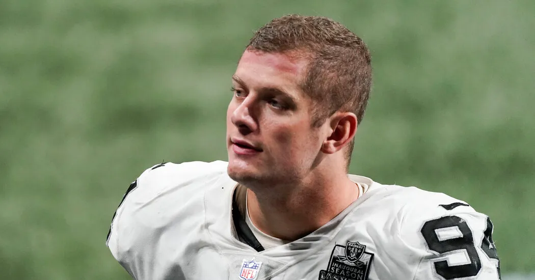 Raiders’ Carl Nassib Announces He’s Gay, an N.F.L. First