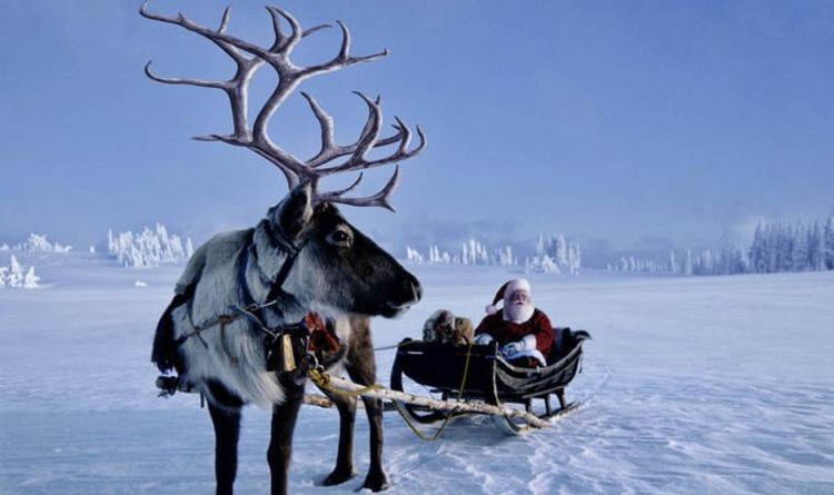 Santa's reindeer will emit tonnes of CO2 as they burp and fart their way across UK