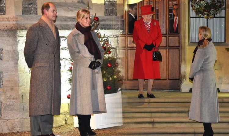 Sophie, Countess of Wessex dons chic & classic winter look for appearance alongside Queen