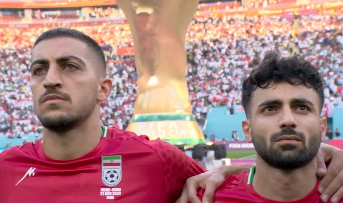 Iran stars refuse to sing national anthem vs England in protest