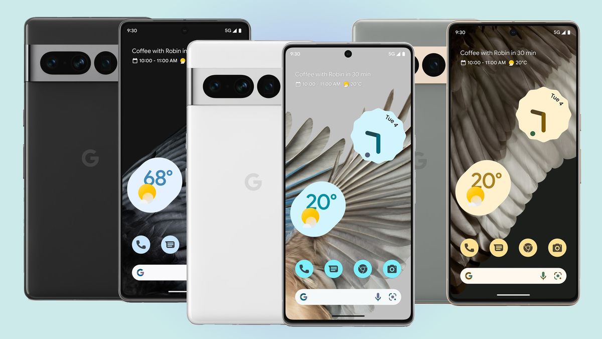 Google Pixel 7 colors on display in leaked renders — and we're underwhelmed
