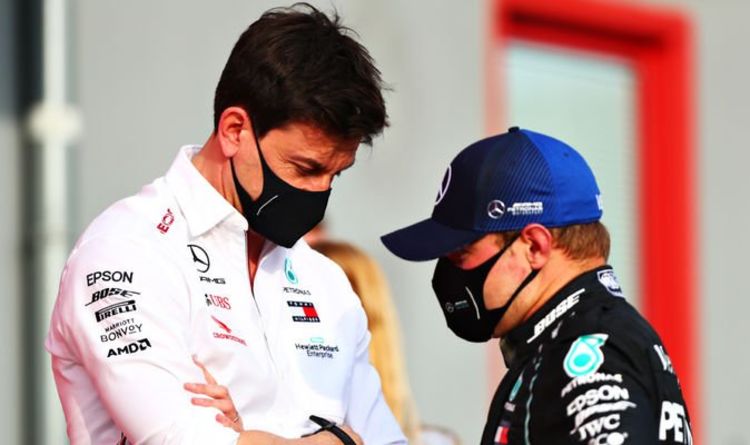 Valtteri Bottas summoned for talks by Mercedes boss Toto Wolff after George Russell battle