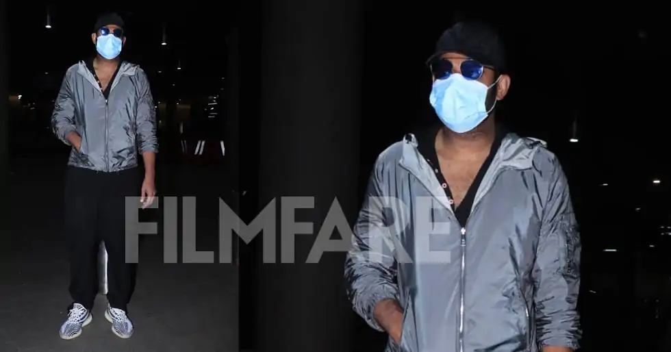 Prabhas clicked at the Mumbai airport