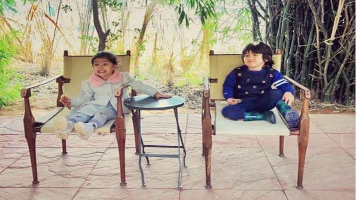 Trick or treat: This is how Kareena, Soha's kids Taimur Ali Khan and Inaaya are celebrating Halloween