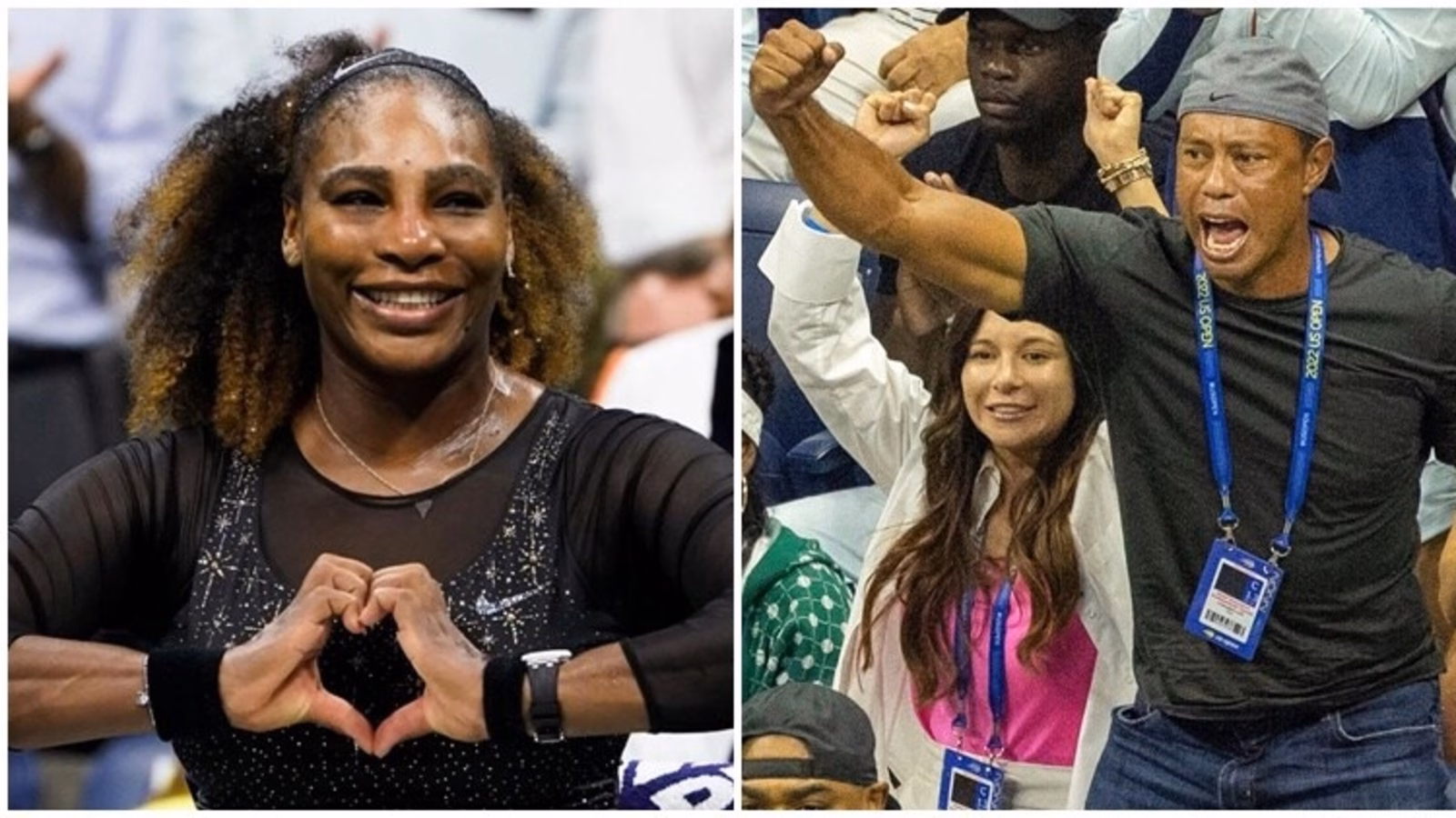 'I love you little sis': Tiger Woods pens inspiring message for ‘greatest’ Serena Williams after US Open exit