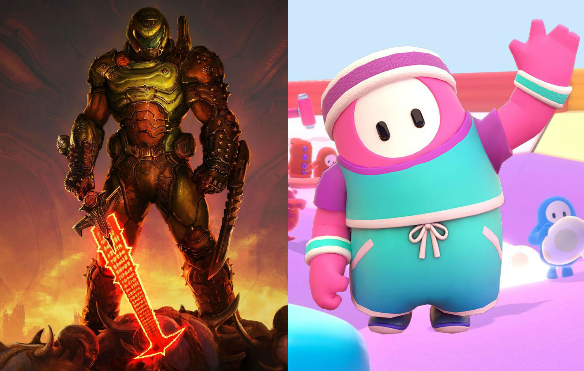 ‘Doom’ character skin heavily hinted to be coming to ‘Fall Guys’