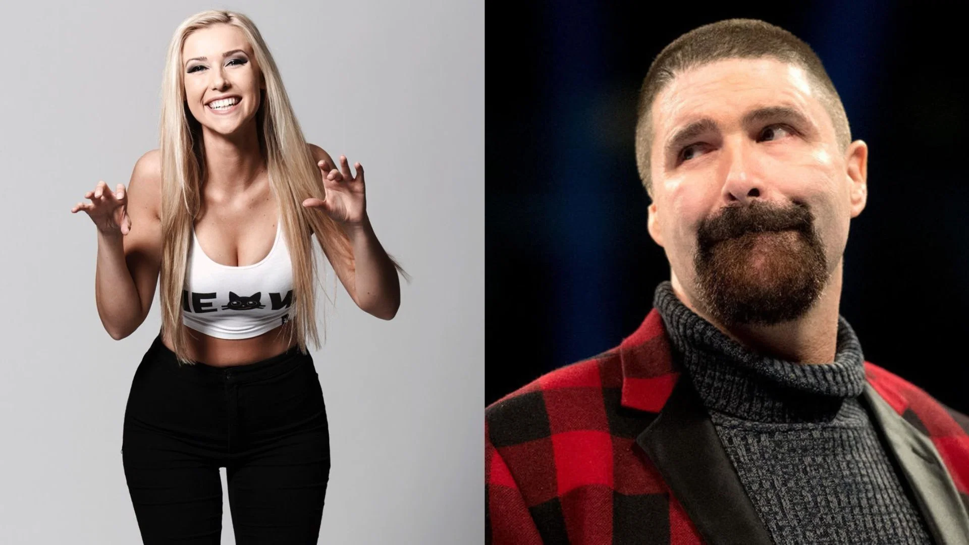 [Photo] WWE legend Mick Foley's daughter Noelle Foley recreates AEW star's pose after undergoing neck treatmen